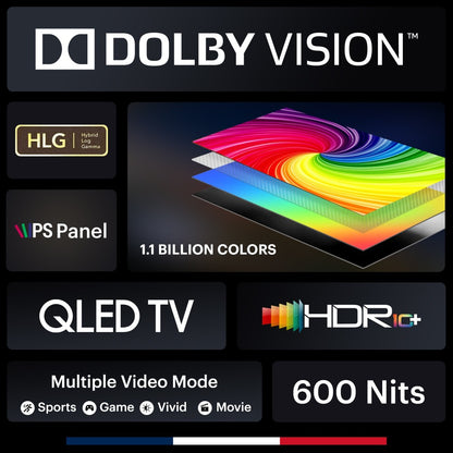 Thomson 164 cm (65 inch) QLED Ultra HD (4K) Smart Google TV With Dolby Vision & Dolby Atmos - Q65H1100
