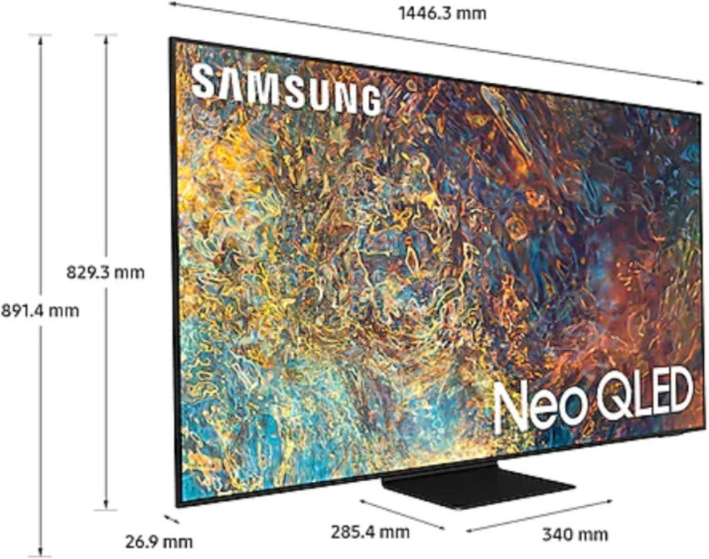 SAMSUNG 163 cm (65 inch) QLED Ultra HD (4K) Smart Tizen TV - QA65QN90AAKLXL