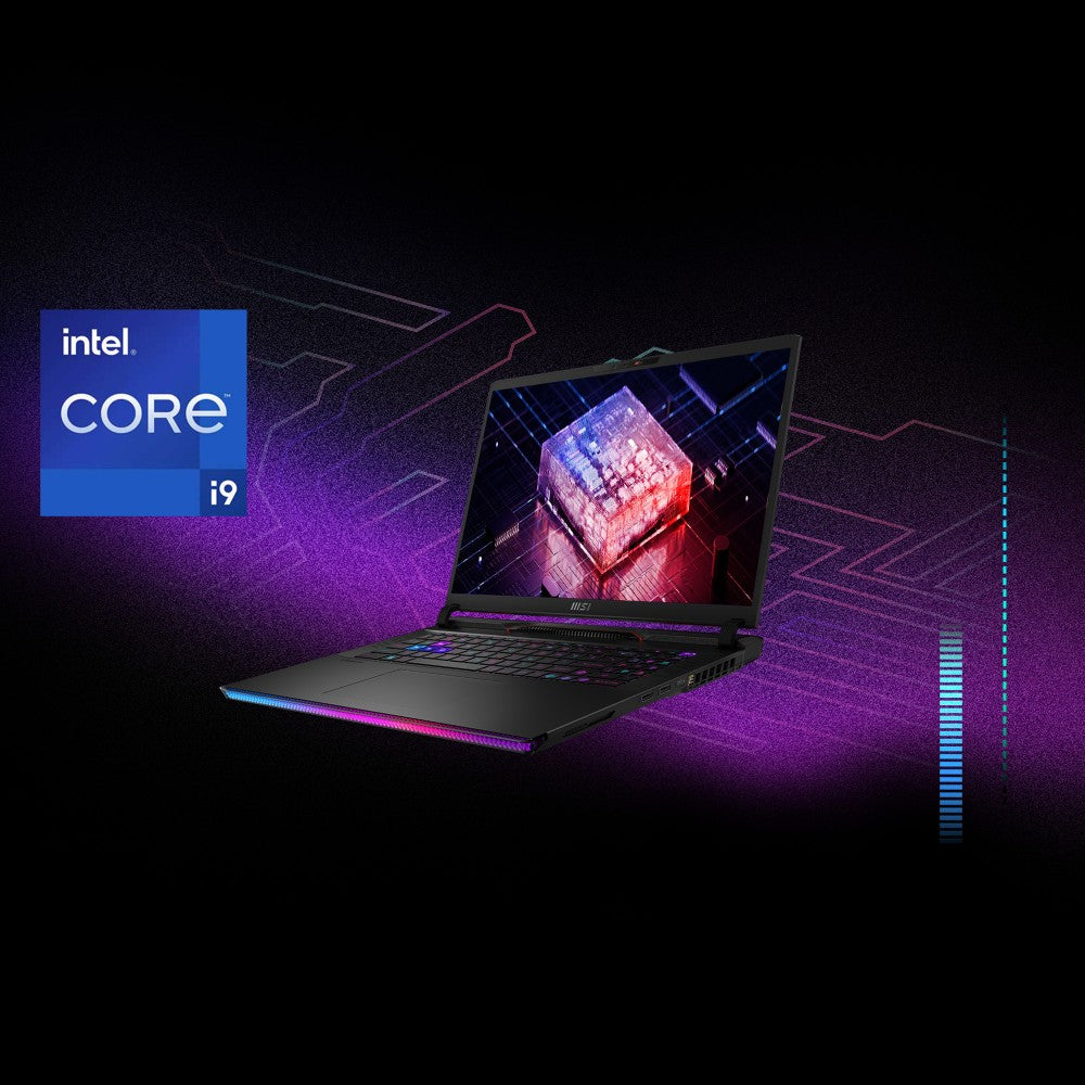 MSI Core i9 13वीं पीढ़ी - (64 GB/2 TB SSD/Windows 11 Home/16 GB ग्राफ़िक्स/NVIDIA GeForce RTX 4090) रेडर GE78 HX 13VI-087IN गेमिंग लैपटॉप - 17.3 इंच, काला, 3.1 किलोग्राम