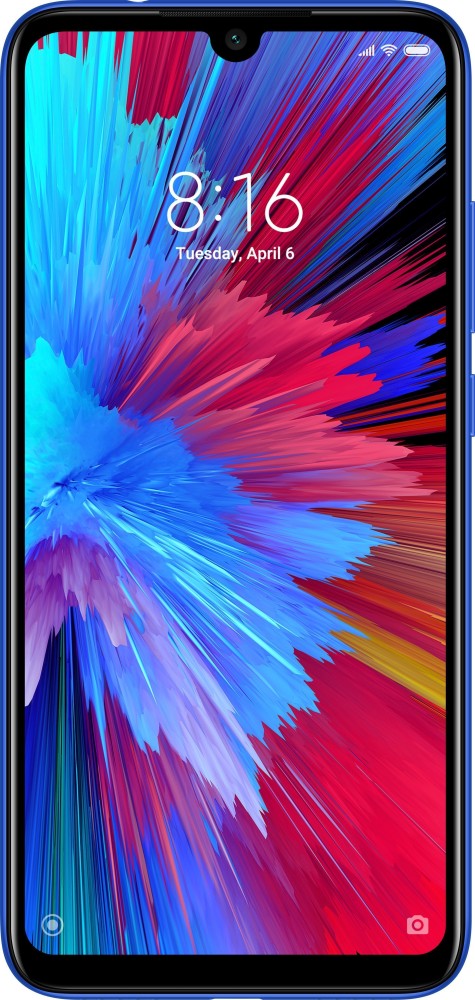 Redmi Note 7S (सैफायर ब्लू, 64 जीबी) - 4 जीबी रैम