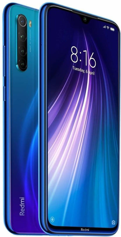 Redmi Note 8 (Neptune Blue, 128 GB) - 6 GB RAM