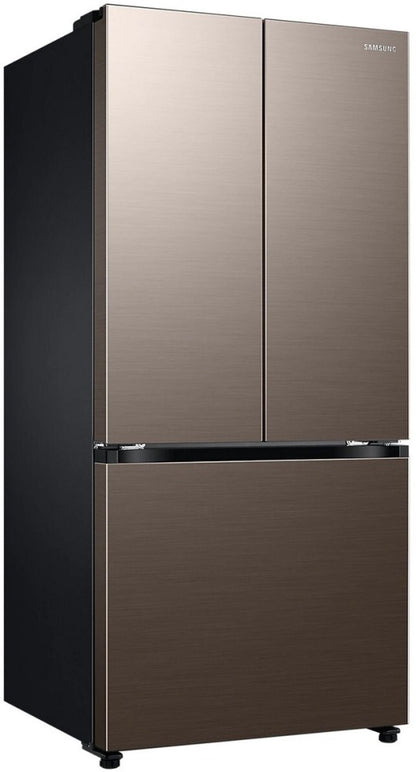 SAMSUNG 580 L Frost Free French Door Bottom Mount Refrigerator - Brown, RF57B5132DX