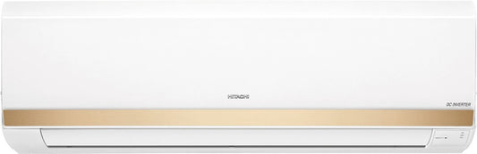 Hitachi 2 Ton 5 Star Split Inverter AC  - Gold - RMOG524HEEA/EMOG524HEEA/CMOG524HEEA, Copper Condenser