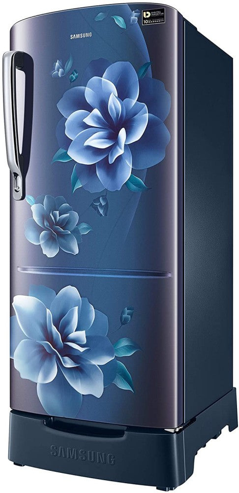 SAMSUNG 192 L Direct Cool Single Door 3 Star Refrigerator - Camellia Blue, RR20A282YCU/NL