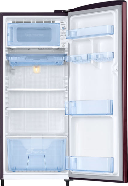 SAMSUNG 183 L Direct Cool Single Door 3 Star Refrigerator - Urban Purple, RR20C1723VF/HL