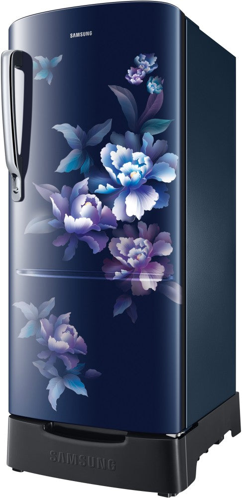 SAMSUNG 183 L Direct Cool Single Door 4 Star Refrigerator - Himalayan Poppy Blue, RR20C1824HV/HL