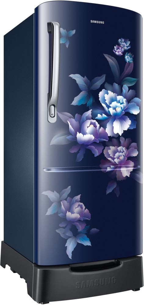 SAMSUNG 183 L Direct Cool Single Door 4 Star Refrigerator - Himalayan Poppy Blue, RR20C1824HV/HL