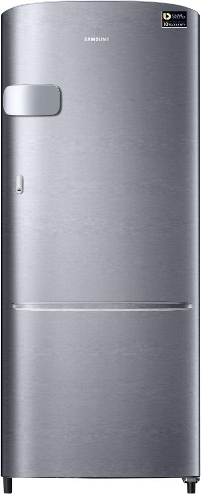 SAMSUNG 183 L Frost Free Single Door 3 Star Refrigerator - Elegant Inox, RR20C1Y23S8/HL