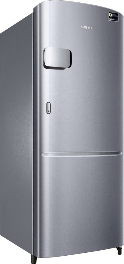 SAMSUNG 192 L Direct Cool Single Door 3 Star Refrigerator - Elegant Inox, RR20R1Y2YS8/HL