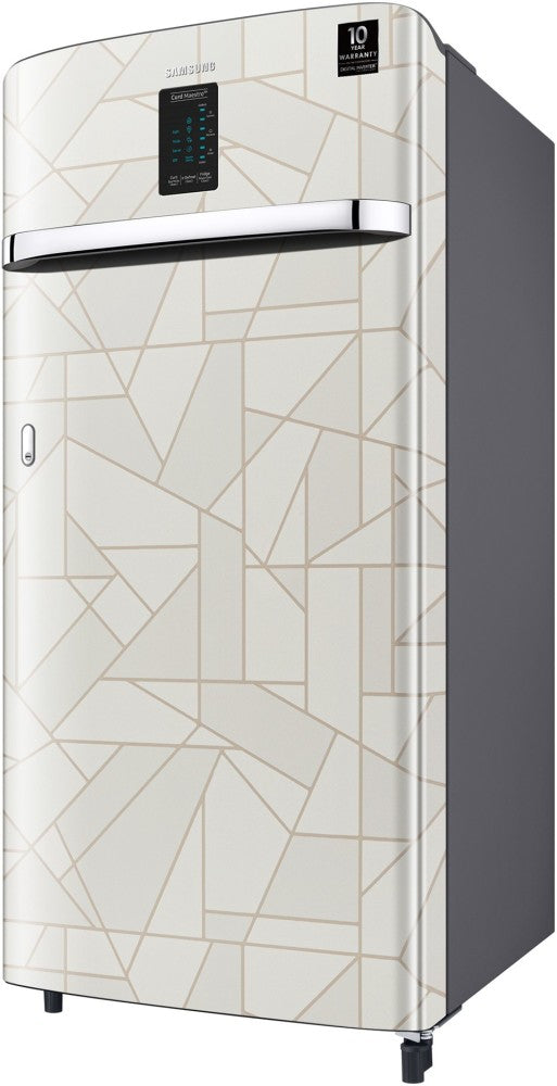 SAMSUNG 192 L Direct Cool Single Door 4 Star Refrigerator  with Digi Touch Curd Maestro - Marble White, RR21A2J2XWX/HL