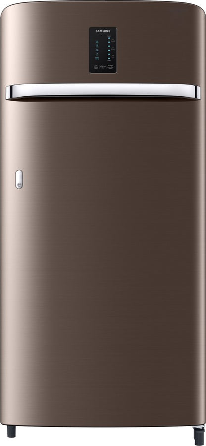 SAMSUNG 189 L Direct Cool Single Door 5 Star Refrigerator - Luxe Brown, RR21C2E25DX/HL