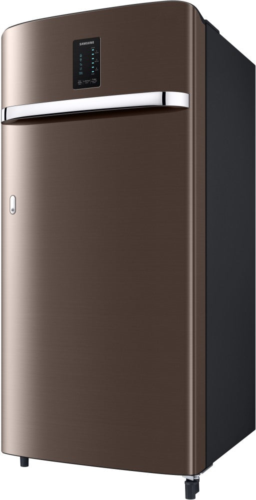 SAMSUNG 189 L Direct Cool Single Door 5 Star Refrigerator - Luxe Brown, RR21C2E25DX/HL