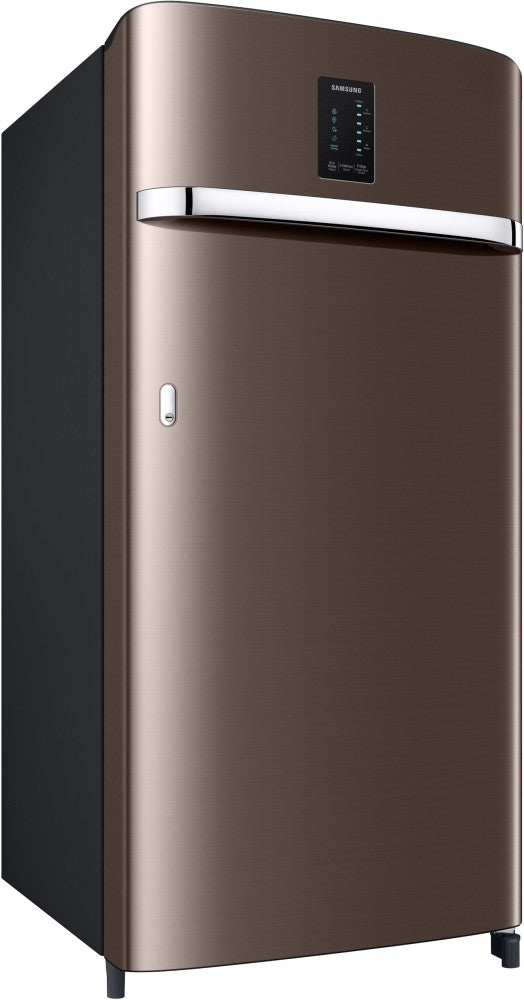 SAMSUNG 189 L Direct Cool Single Door 5 Star Refrigerator - Luxe Brown, RR21C2E25DX/HL