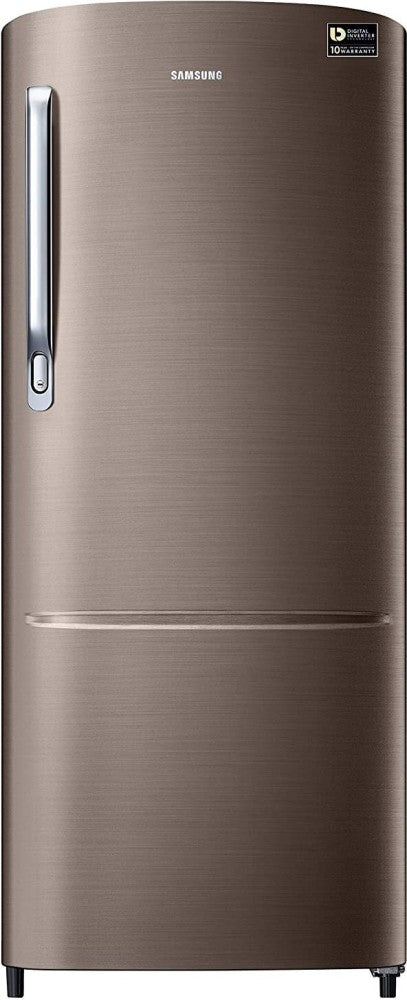 SAMSUNG 230 L Direct Cool Single Door 3 Star Refrigerator - Luxe brown, RR24A272YDX/NL