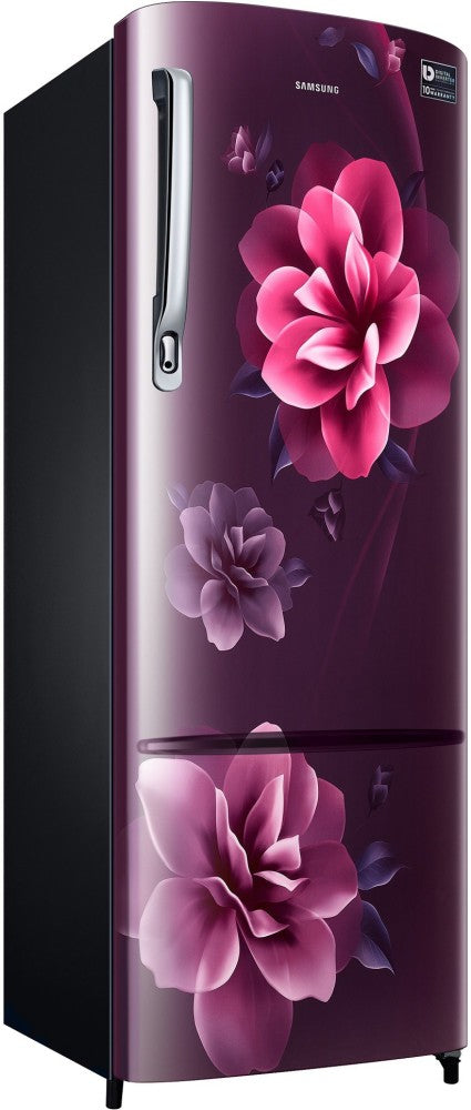 SAMSUNG 255 L Direct Cool Single Door 3 Star Refrigerator - Camellia Purple, RR26A375YCR/HL