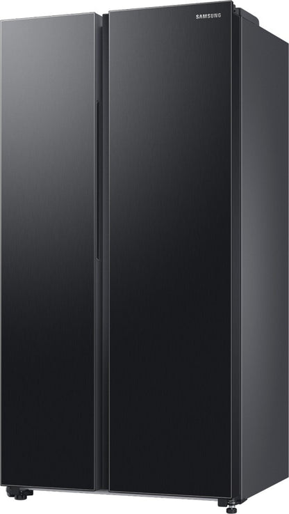 SAMSUNG 644 L Frost Free Side by Side 3 Star Refrigerator - Black DOI, RS76CG8133B1HL