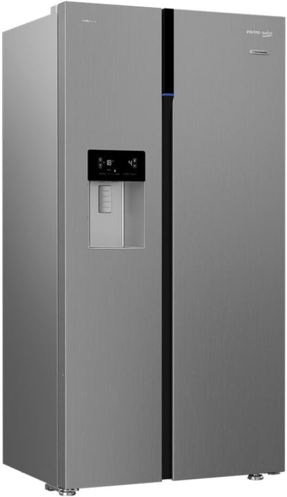 Voltas Beko 634 L Frost Free Side by Side Refrigerator - PET INOX, RSB655XPRF