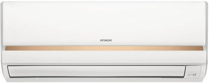 Hitachi 1.5 टन 2 स्टार स्प्लिट AC - सफ़ेद - RSOG218HFDOF, कॉपर कंडेंसर