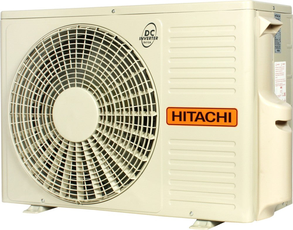 Hitachi 1.5 Ton 5 Star Split Inverter AC  - White, Gold - RSOG518HCEA, Copper Condenser