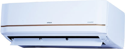 Hitachi 1.5 Ton 3 Star Split Inverter AC  - White - RSQG318HEEA, Copper Condenser