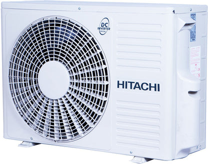 Hitachi 1.5 Ton 3 Star Split Inverter AC  - White - RSQG318HEEA, Copper Condenser