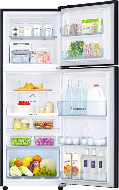 SAMSUNG 236 L Frost Free Double Door 2 Star Refrigerator - Camellia Blue, RT28C3022CU/NL