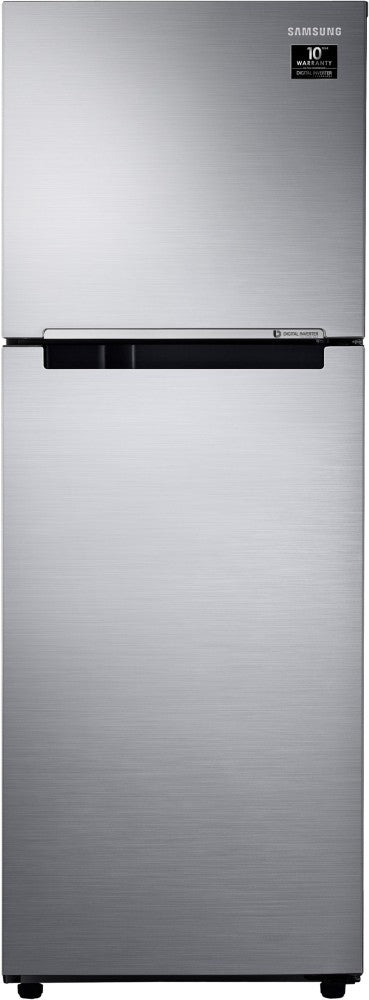 SAMSUNG 253 L Frost Free Double Door 2 Star Refrigerator - Elegant Inox, RT28T3042S8/HL