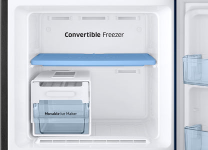 SAMSUNG 253 L Frost Free Double Door 2 Star Convertible Refrigerator - Camellia Blue, RT28T3932CU/HL