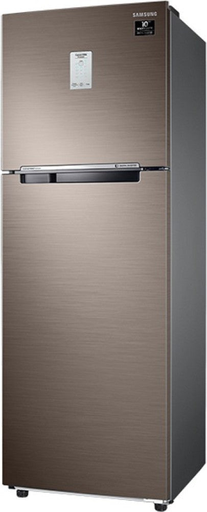 SAMSUNG 265 L Frost Free Double Door 2 Star Refrigerator - Luxe Brown, RT30A3A22DX/HL