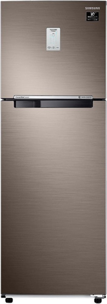 SAMSUNG 265 L Frost Free Double Door 2 Star Refrigerator - Luxe Brown, RT30A3A22DX/HL