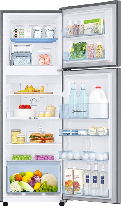 SAMSUNG 256 L Frost Free Double Door 2 Star Refrigerator - Gray Silver, RT30C3032GS/NL