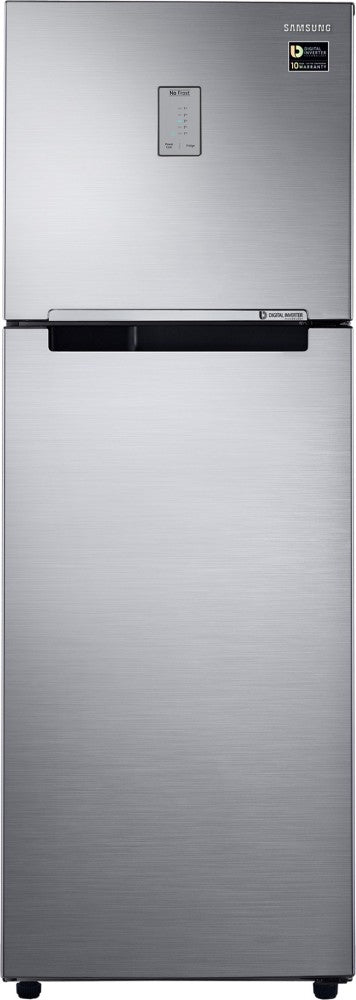 SAMSUNG 275 L Frost Free Double Door 3 Star Refrigerator - Refined Inox, RT30T3443S9/HL