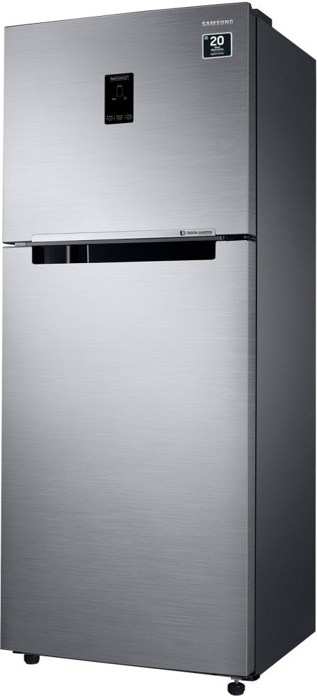 SAMSUNG 363 L Frost Free Double Door 2 Star Refrigerator - Elegant Inox, RT39C5532S8/HL