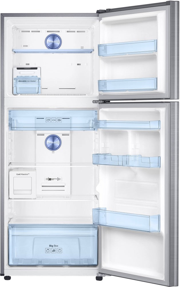 SAMSUNG 355 L Frost Free Double Door 1 Star Convertible Refrigerator - Refined Inox, RT39C5C31S9/HL