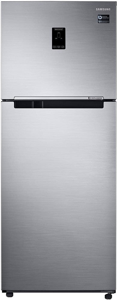 SAMSUNG 390 L Frost Free Double Door 3 Star Convertible Refrigerator - Silver, RT39T551ES8/TL