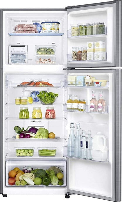 SAMSUNG 415 L Frost Free Double Door 3 Star Convertible Refrigerator - Elegant Inox, RT42B553ES8/TL