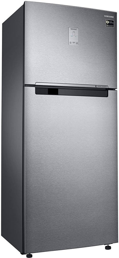 SAMSUNG 465 L Frost Free Double Door 3 Star Convertible Refrigerator  with 5In 1 - Ez Clean Steel, RT47B623ESL/TL