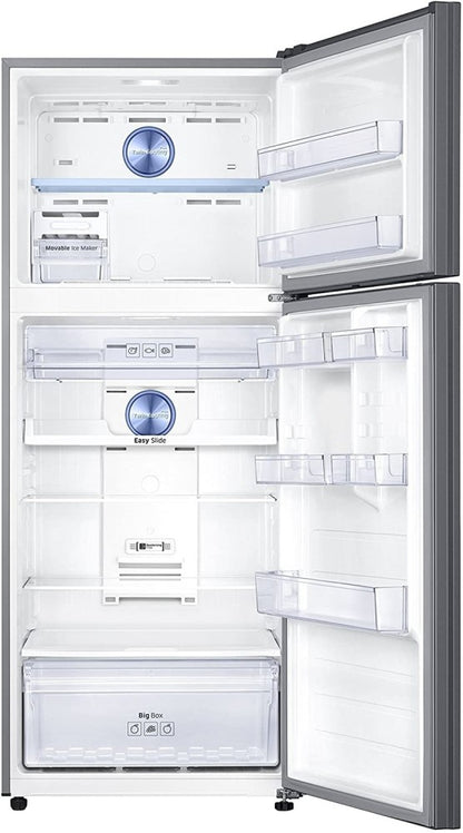 SAMSUNG 465 L Frost Free Double Door 3 Star Convertible Refrigerator  with 5In 1 - Ez Clean Steel, RT47B623ESL/TL