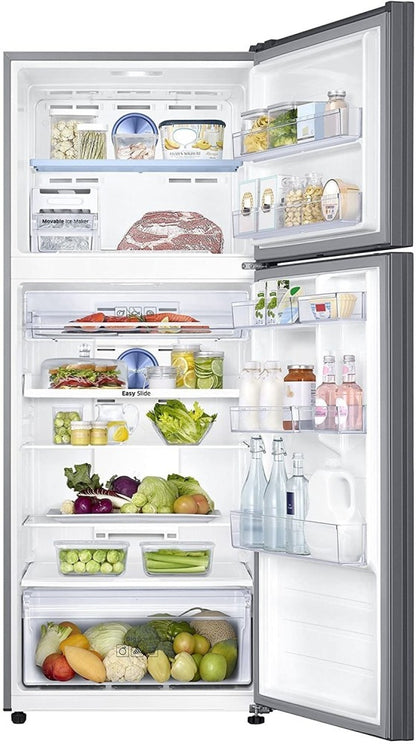 SAMSUNG 465 L Frost Free Double Door 3 Star Convertible Refrigerator  with 5In 1 - Ez Clean Steel, RT47B623ESL/TL