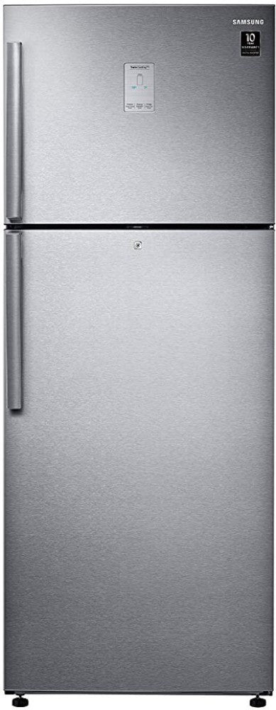 SAMSUNG 478 L Frost Free Double Door 3 Star Convertible Refrigerator - EZ Clean Steel (Silver), RT49R633ESL/TL