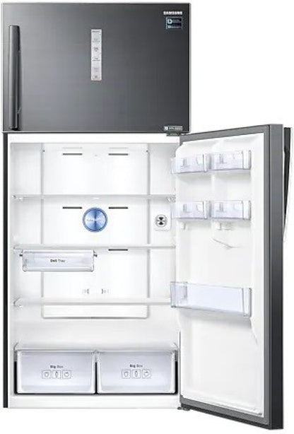 SAMSUNG 670 L Frost Free Double Door 2 Star Convertible Refrigerator - Black Inox, RT65B7058BS