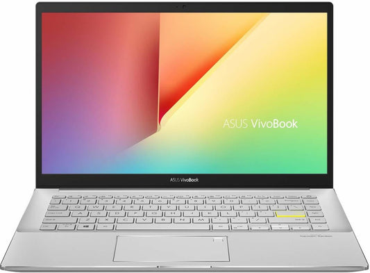 ASUS Vivobook S14 Ryzen 5 Hexa Core Ryzen-5 5500U - (8 GB/1 TB SSD/Windows 10 Home) M433UA-EB584TS पतला और हल्का लैपटॉप - 14.1 इंच, ड्रीमी व्हाइट, 1.4 किग्रा, एमएस ऑफिस के साथ