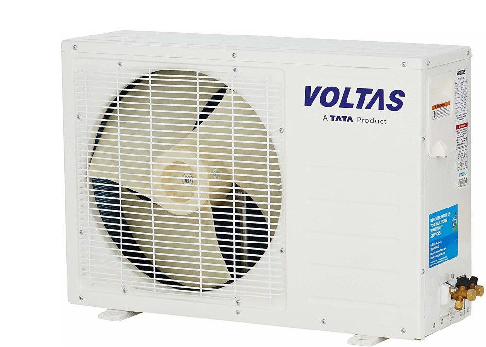 Voltas 0.8 Ton 3 Star Split AC  - White - 103 DZX (R32)/103 DZX, Copper Condenser