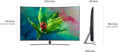 SAMSUNG Q Series 138 cm (55 inch) QLED Ultra HD (4K) Smart Tizen TV - QA55Q8CNAKXXL / QA55Q8CNAKLXL