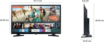 SAMSUNG 80 cm (32 inch) HD Ready LED Smart Tizen TV - UA32T4340AKXXL / UA32T4340BKXXL