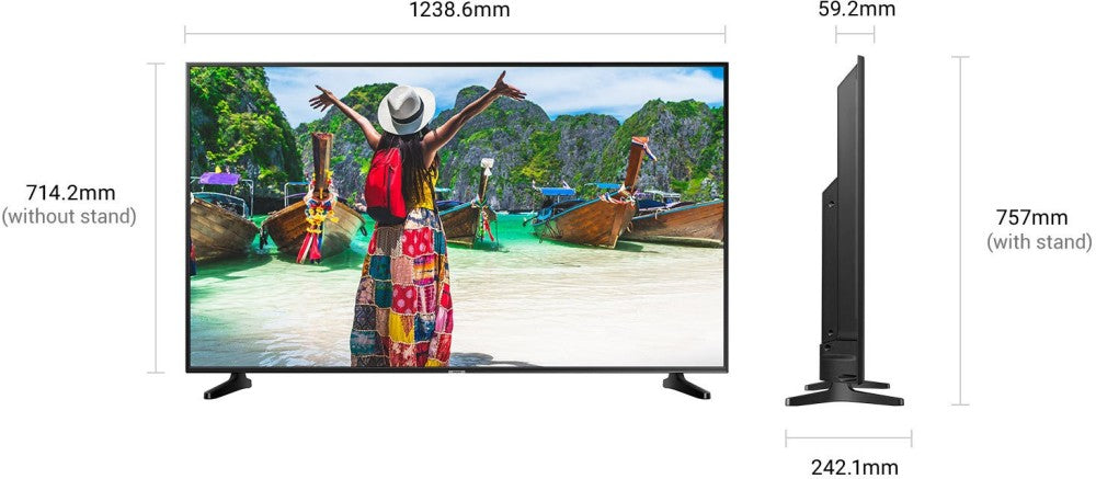 SAMSUNG Super 6 138 cm (55 inch) Ultra HD (4K) LED Smart Tizen TV - UA55NU6100KXXL / UA55NU6100KLXL