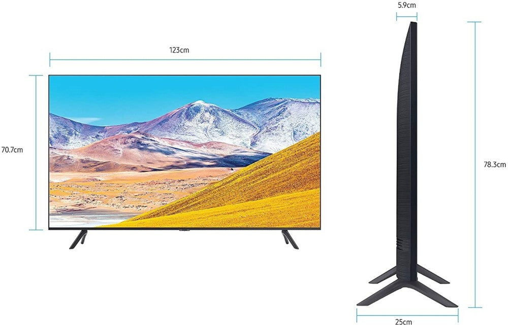 SAMSUNG 139 cm (55 inch) Ultra HD (4K) LED Smart Tizen TV - UA55TU8200KXXL