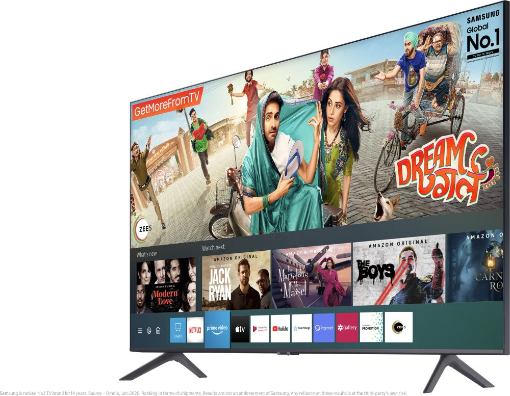 SAMSUNG 163 cm (65 inch) Ultra HD (4K) LED Smart Tizen TV with Voice Search - UA65TUE60AKXXL