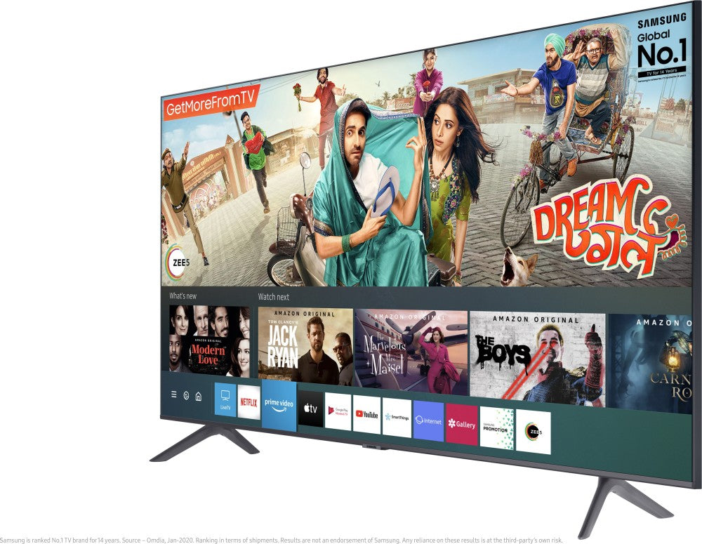 SAMSUNG 163 cm (65 inch) Ultra HD (4K) LED Smart Tizen TV with Voice Search - UA65TUE60AKXXL