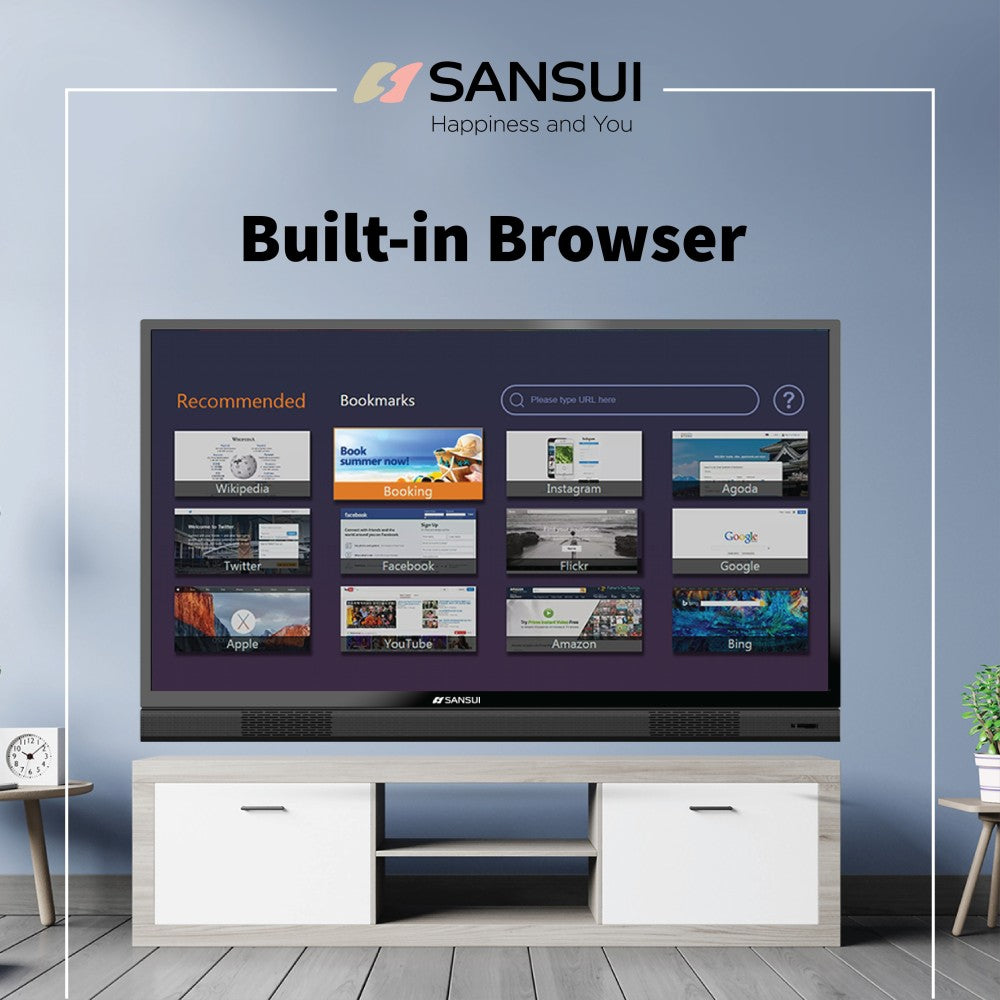 Sansui 80 cm (32 inch) HD Ready LED Smart Linux TV - JSK32LSHD